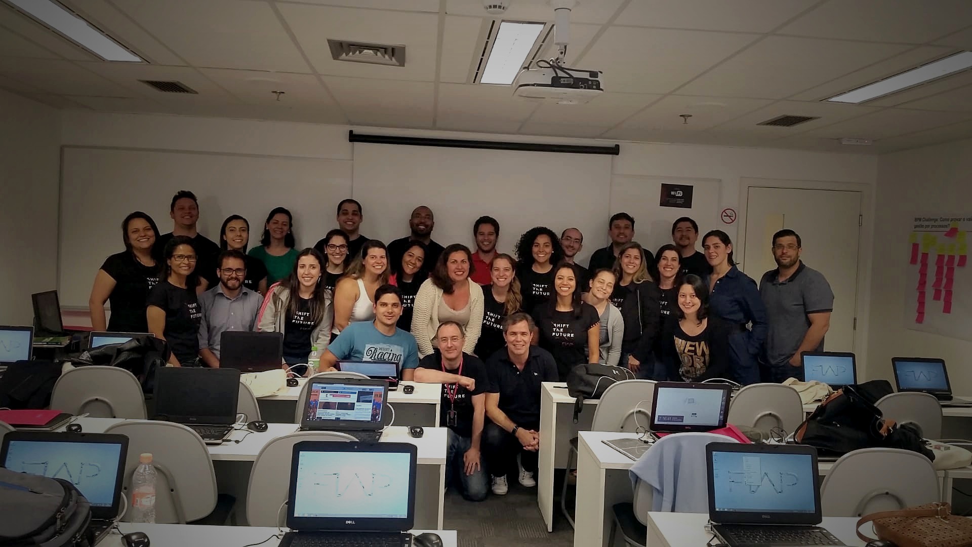 Turma da 3ª edição do BPM Master Class na FIAP, São Paulo/SP